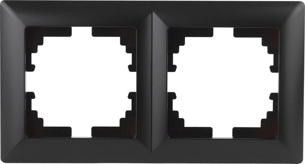 Изображение товара Рамка для выключателей и розеток INTRO Solo 4-502-05 / Б0043414 (антрацит)