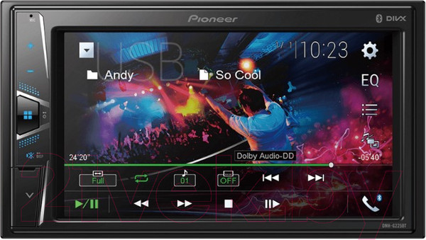 Изображение товара Бездисковая автомагнитола Pioneer DMH-G225BT
