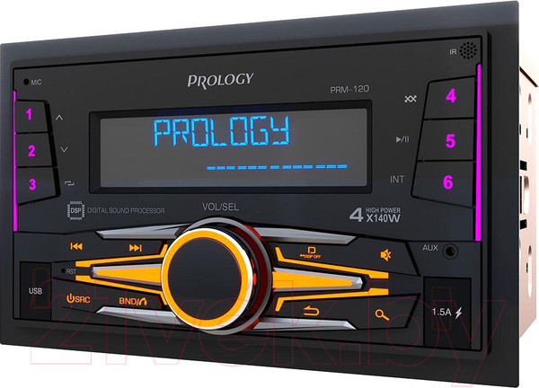 Изображение товара Бездисковая автомагнитола Prology PRM-120