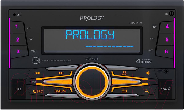 Изображение товара Бездисковая автомагнитола Prology PRM-120