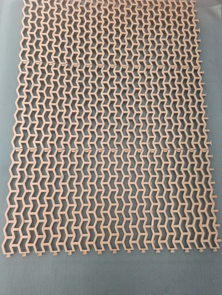 Изображение товара Коврик грязезащитный Пластизделие Пила мини 82х58 (бронза)