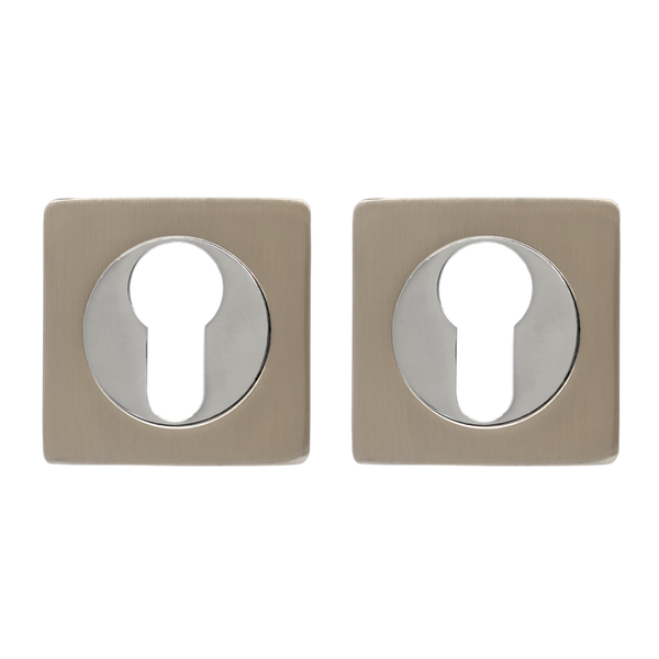 Изображение товара Накладка на цилиндр Basara ET 0601 SN/CP (сатин/хром)