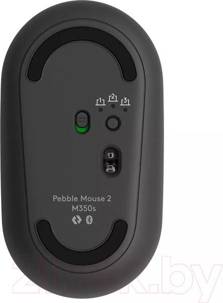 Изображение товара Мышь Logitech M350s Pebble 2 910-007015 / 910-006988 (графит)
