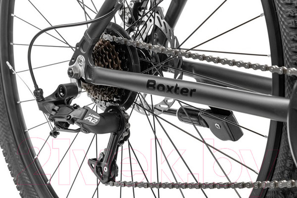 Изображение товара Велосипед Arena Baxter 29 2024 (21, черный матовый, разобранный, в коробке)