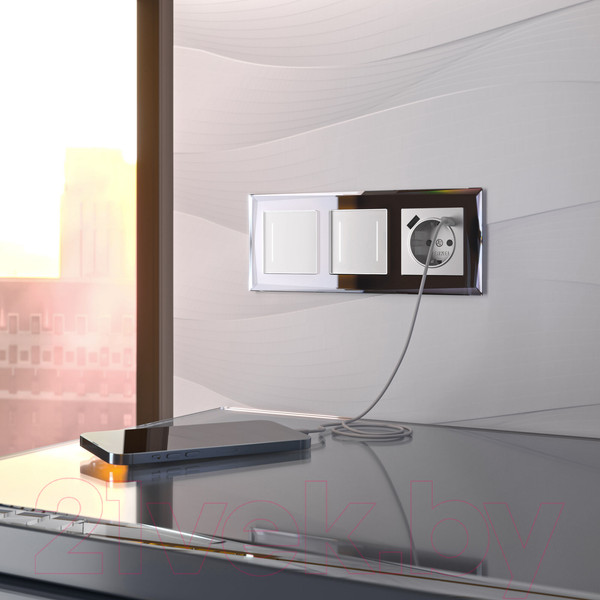 Изображение товара Умный выключатель Werkel W4513001 (белый)