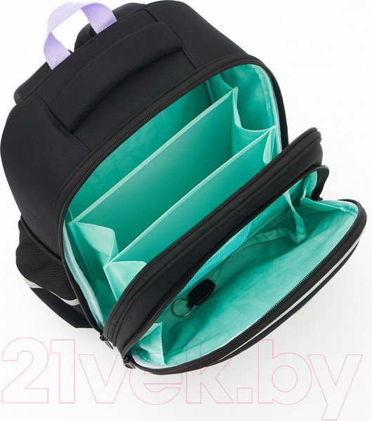 Изображение товара Школьный рюкзак Grizzly RAz-486-3 (черный)