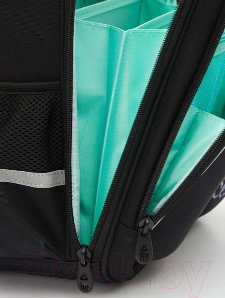 Изображение товара Школьный рюкзак Grizzly RAz-486-3 (черный)