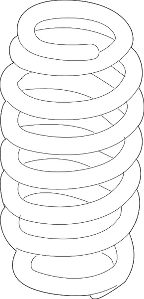 Изображение товара Пружина подвески Volkswagen 1K0511115CL 
