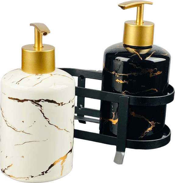 Изображение товара Набор аксессуаров для ванной Lenardi 146-021 (2шт, на подставке)