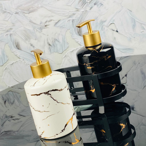 Изображение товара Набор аксессуаров для ванной Lenardi 146-021 (2шт, на подставке)