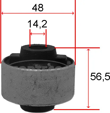 Изображение товара Сайлентблок рычага подвески Corteco 80001540