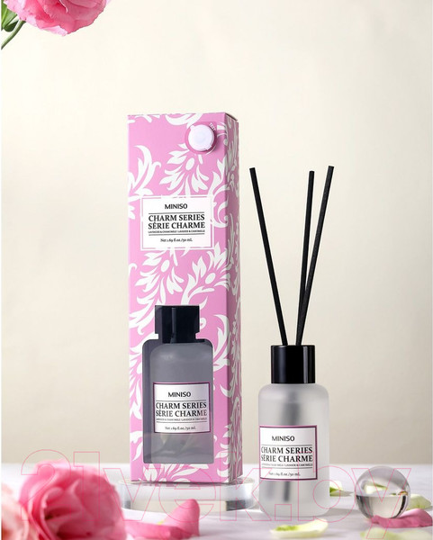 Изображение товара Аромадиффузор Miniso Charm Series Reed Diffuser. Lavender & Chamomile / 0356 (50мл)