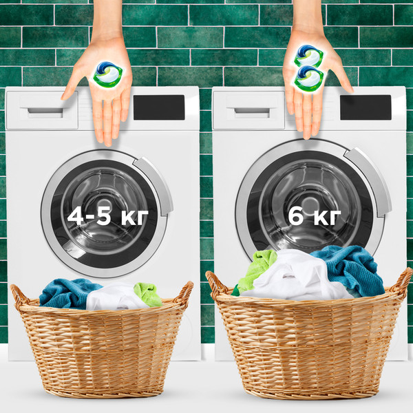 Изображение товара Капсулы для стирки Ariel Горный Родник (Автомат, 12x19.5г)