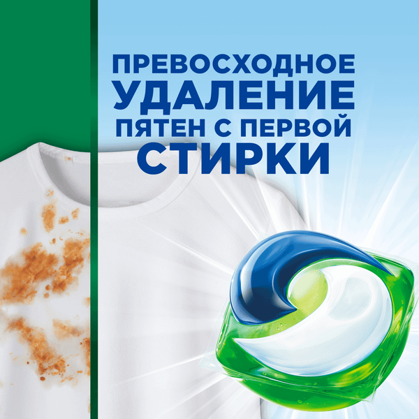 Изображение товара Капсулы для стирки Ariel Горный Родник (Автомат, 12x19.5г)