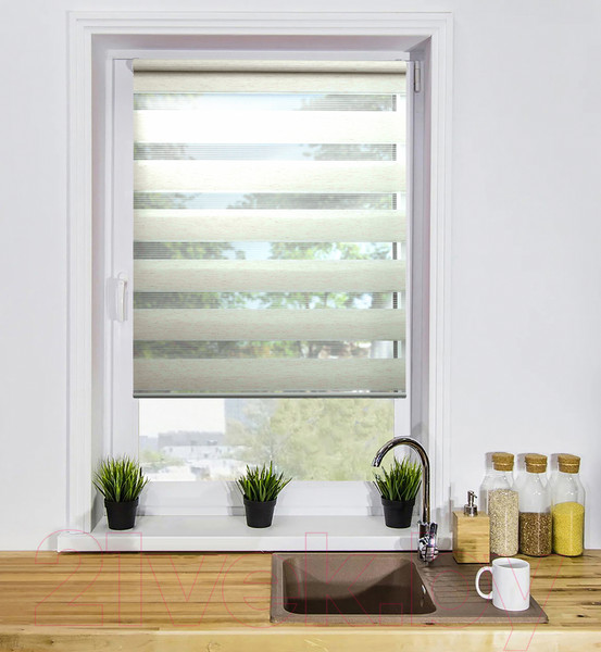 Изображение товара Рулонная штора Lm Decor Визави LB 11-09 78х160 (бежевый)