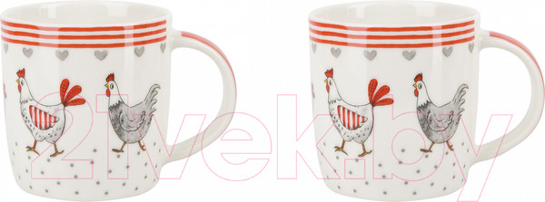 Изображение товара Набор кружек Nouvelle Курочки / 1620143-2-Н2