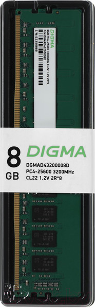 Изображение товара Оперативная память DDR4 Digma DGMAD43200008D