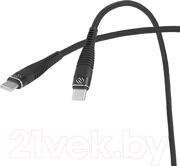 Изображение товара Кабель Digma DG-USBС-C-1M-100W (1м, черный)