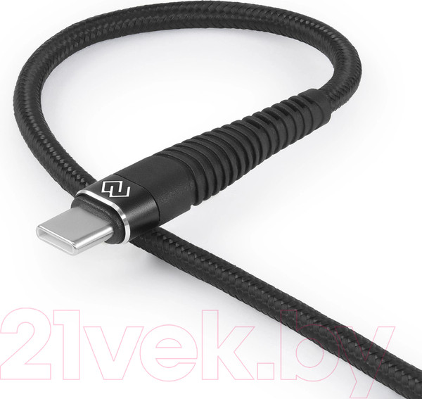 Изображение товара Кабель Digma DG-USBС-C-1M-100W (1м, черный)