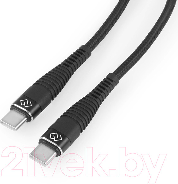Изображение товара Кабель Digma DG-USBС-C-1M-100W (1м, черный)
