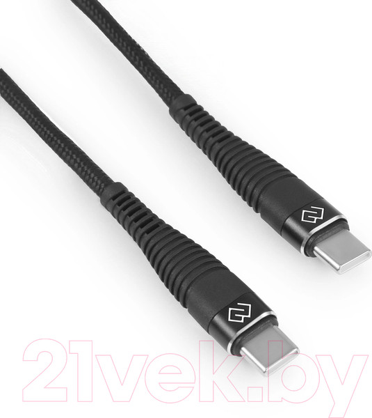 Изображение товара Кабель Digma DG-USBС-C-1M-100W (1м, черный)