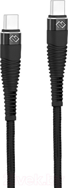 Изображение товара Кабель Digma DG-USBС-C-1M-100W (1м, черный)