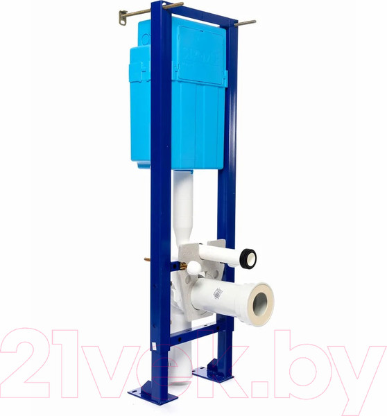 Изображение товара Инсталляция для унитаза Siamp Bcu Ingenio с панелью Cut (хром глянец)