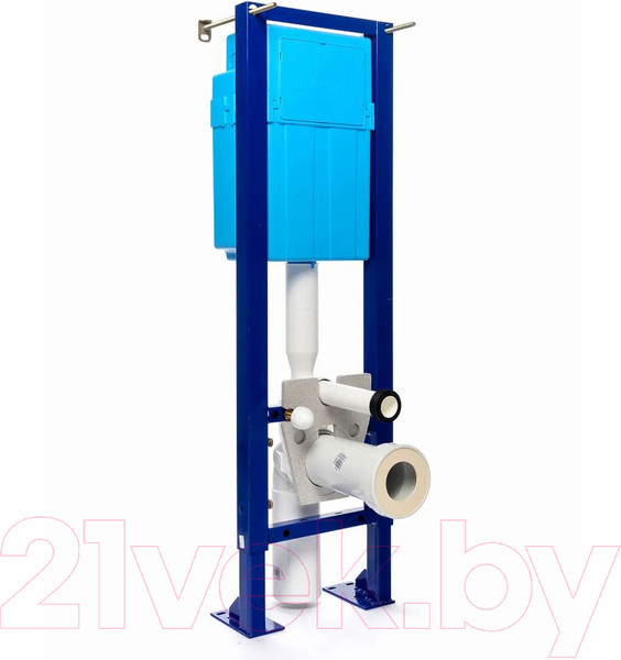 Изображение товара Инсталляция для унитаза Siamp Bcu Ingenio с панелью Cut (хром глянец)