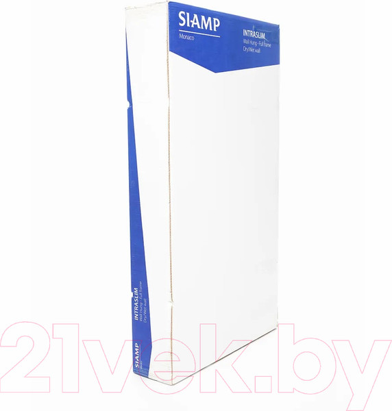 Изображение товара Инсталляция для унитаза Siamp Bcu Ingenio с панелью Cut (хром глянец)