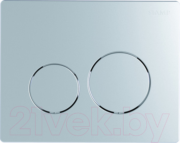 Изображение товара Инсталляция для унитаза Siamp Bcu Ingenio с панелью Sphere (матовый хром)