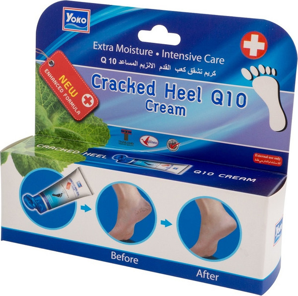 Изображение товара Крем для ног Siam Yoko Cracked Heel Q10 Cream От трещин и мозолей на пятках (50г)