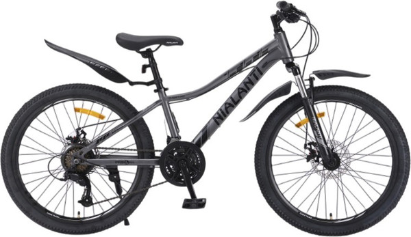 Изображение товара Велосипед Nialanti Clyde 1.1 MD 24 2024 (12, серый, разобранный, в коробке)
