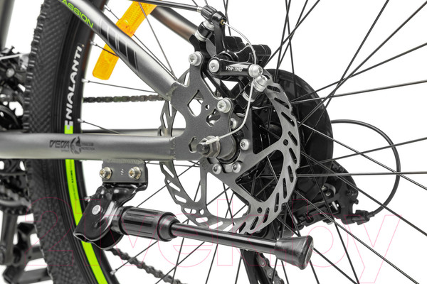 Изображение товара Велосипед Nialanti Clyde 1.1 MD 24 2024 (12, серый, разобранный, в коробке)