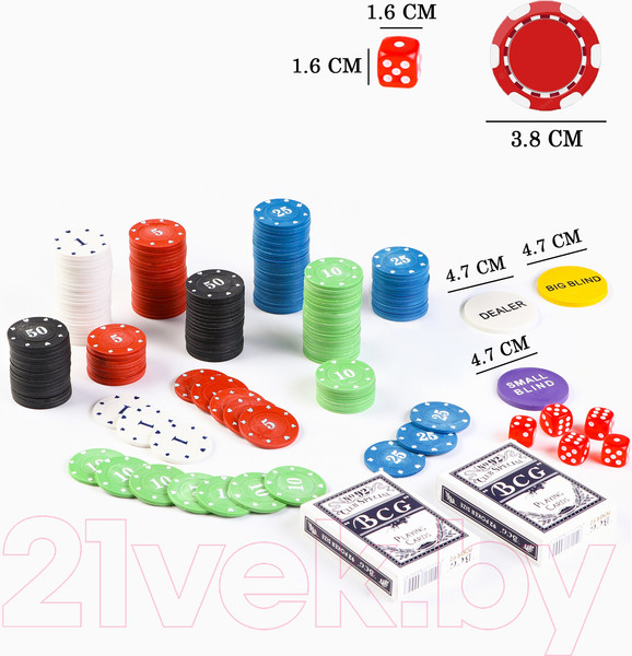 Изображение товара Набор для покера Время игры 9911693