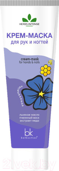 Изображение товара Крем для рук BelKosmex Herbs Intense для рук и ногтей (70г)