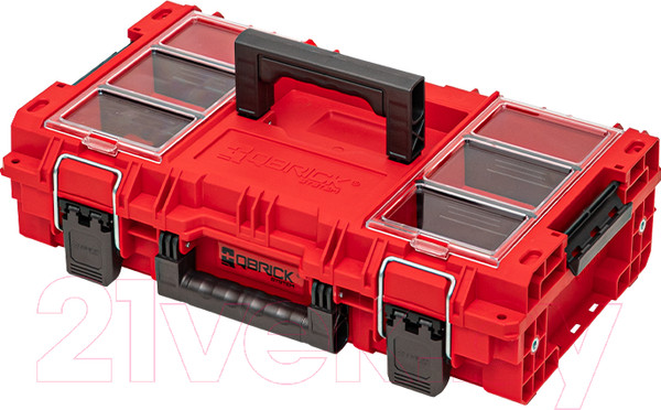 Изображение товара Набор ящиков для инструментов QBrick System Prime Set 1 Red Ultra HD Custom / Z257974BY003 (красный)
