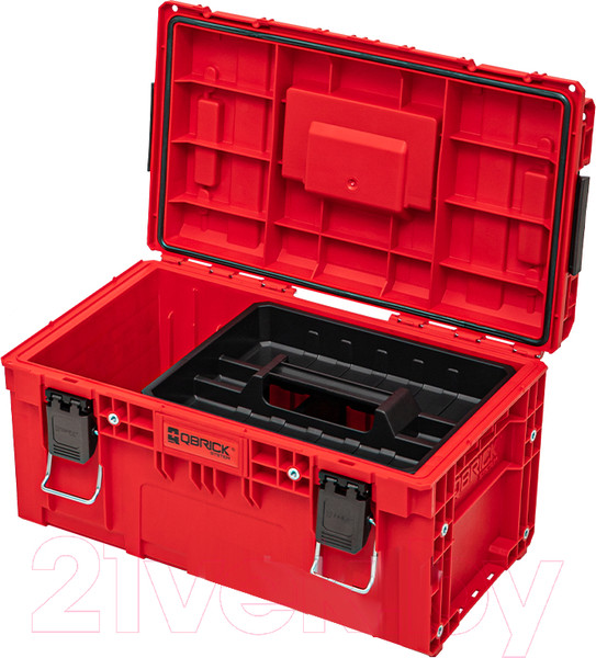 Изображение товара Набор ящиков для инструментов QBrick System Prime Set 1 Red Ultra HD Custom / Z257974BY003 (красный)