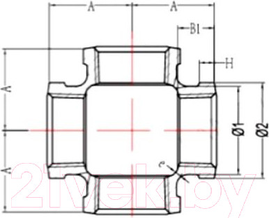 Изображение товара Крестовина AV Engineering AVEC440000012