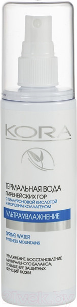 Изображение товара Термальная вода для лица Kora Пиренейских гор (150мл)