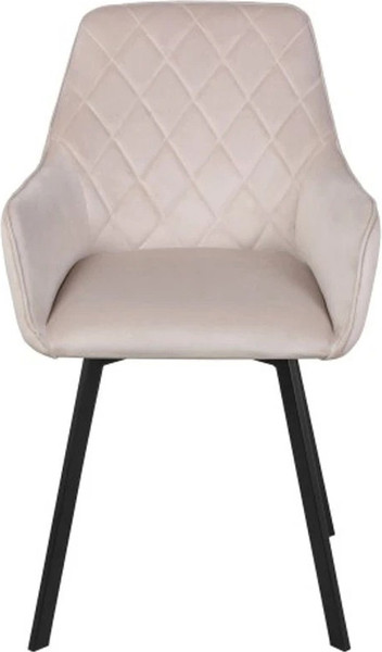 Изображение товара Стул СоюзРегионПоставка Бостон СРП-156 (муар черный/велюр Velluto 2 бежевый)