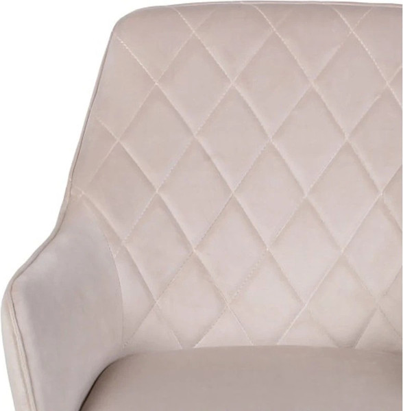 Изображение товара Стул СоюзРегионПоставка Бостон СРП-156 (муар черный/велюр Velluto 2 бежевый)