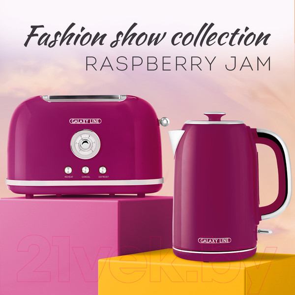 Изображение товара Электрочайник Galaxy Line GL 0346 (малиновый джем)