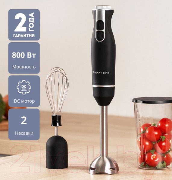 Изображение товара Блендер погружной Galaxy Line GL 2166 (черный)
