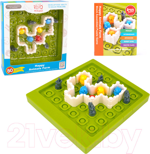 Изображение товара Игра-головоломка Huada Волки и свиньи / 2337321-R168-1