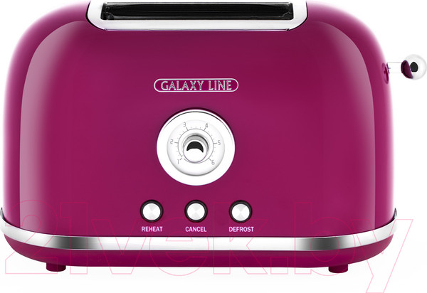 Изображение товара Тостер Galaxy Line GL 2916 (малиновый джем)