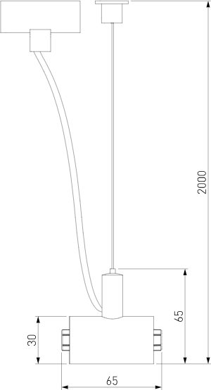 Изображение товара Крепление для шинопровода Elektrostandard Module System 85184/00 (черный)