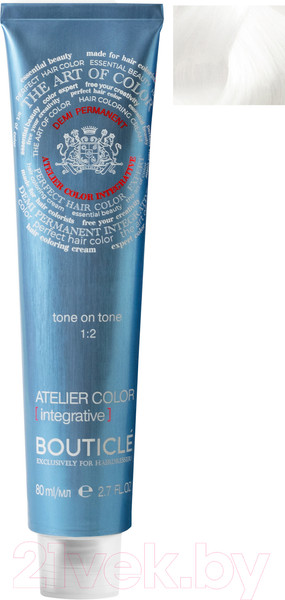 Изображение товара Крем-краска для волос Bouticle Atelier Color Integrative (80мл, чистый тон)