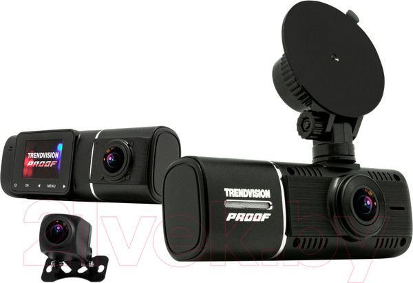 Изображение товара Автомобильный видеорегистратор TrendVision Proof Pro 3CH (черный)