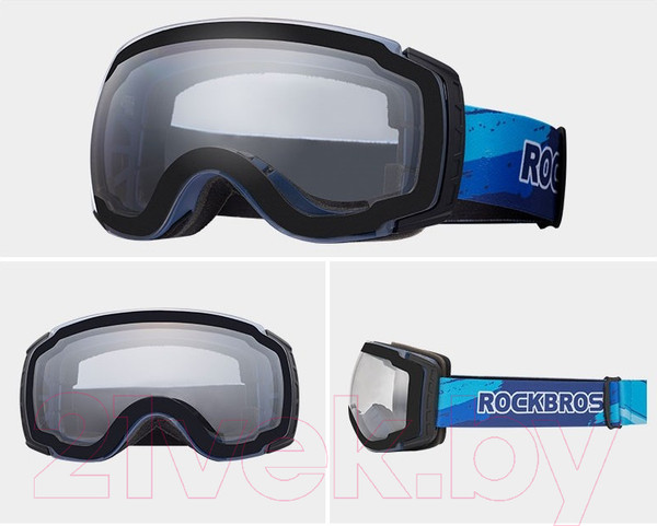 Изображение товара Маска горнолыжная RockBros SP165 (синий)