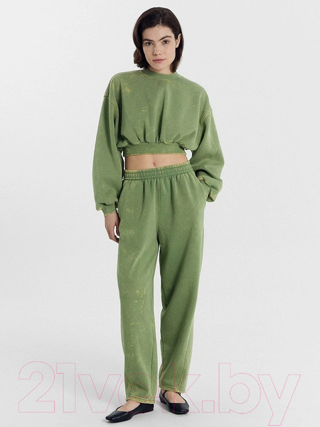 Изображение товара Свитшот Mark Formelle 122928/1 (р.164/170-96-102, водяная лилия acid)